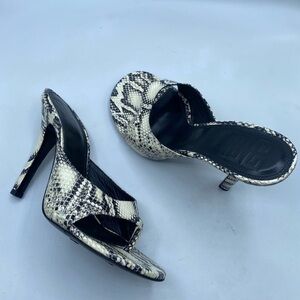 Givenchy Thong High Heel Mules